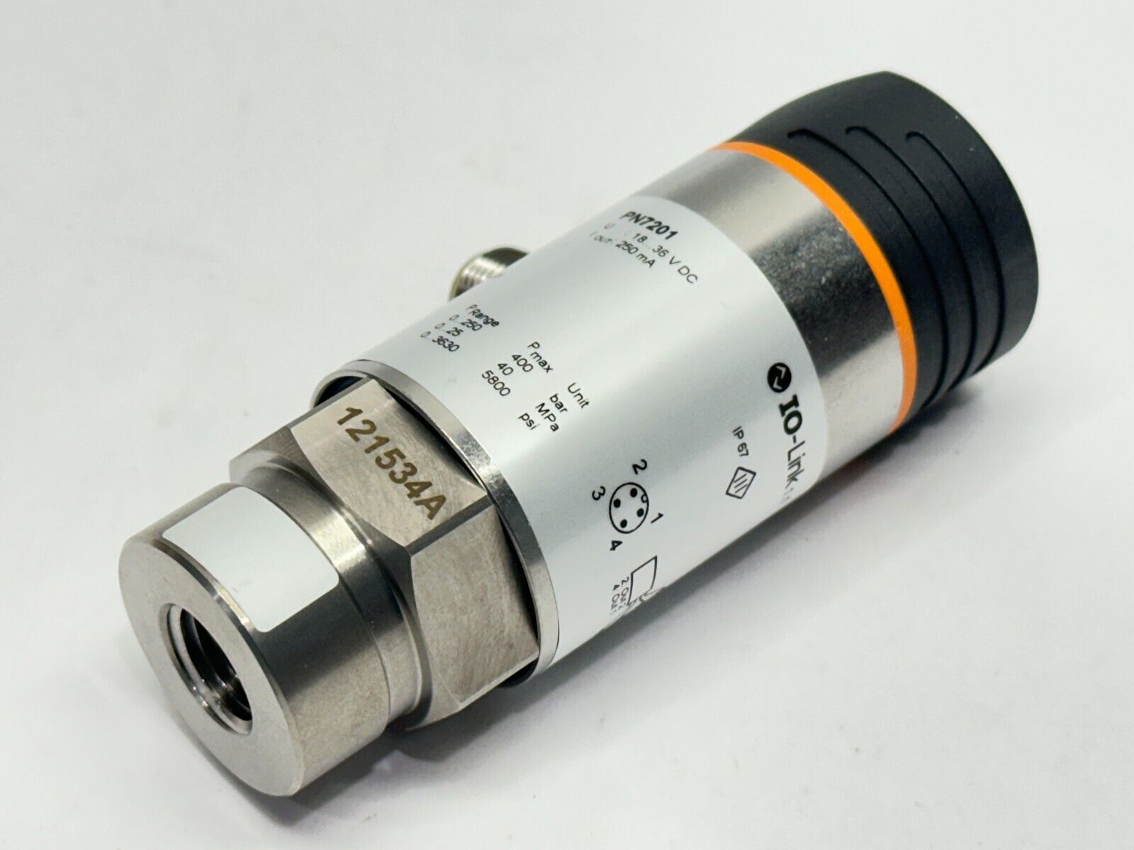 IFM PN7201 Pressure Sensor with Display PN-250-SBN14-QFRKG/US/ /V - Maverick Industrial Sales