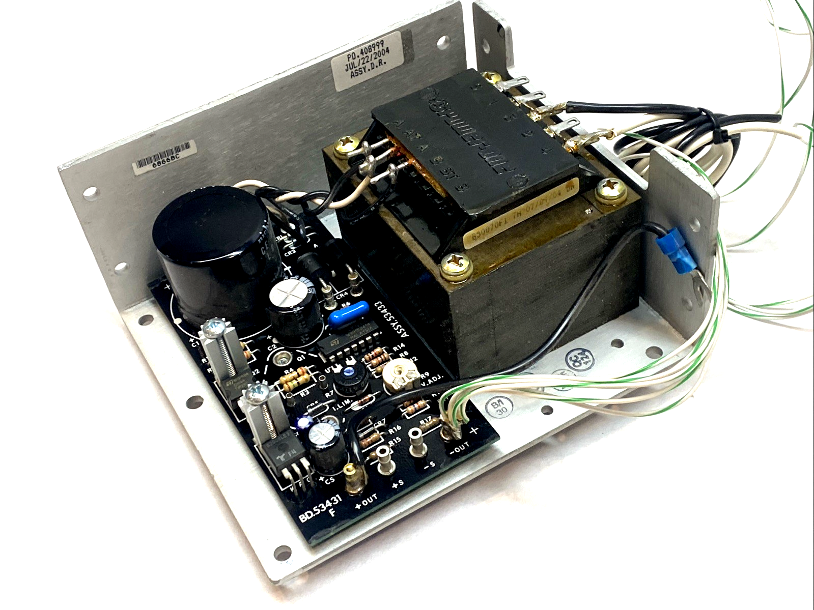 HC5‑6/OVP‑A | Power‑One 5V 6A Linear Regulated Power Supply With OVP - Used - Maverick Industrial Sales