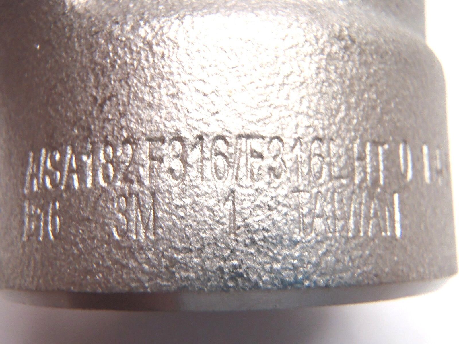 1" Inch 45° Elbow A/SA182 F316/F316LHT 0146 B16 3M Stainless Steel Socket Weld - Maverick Industrial Sales