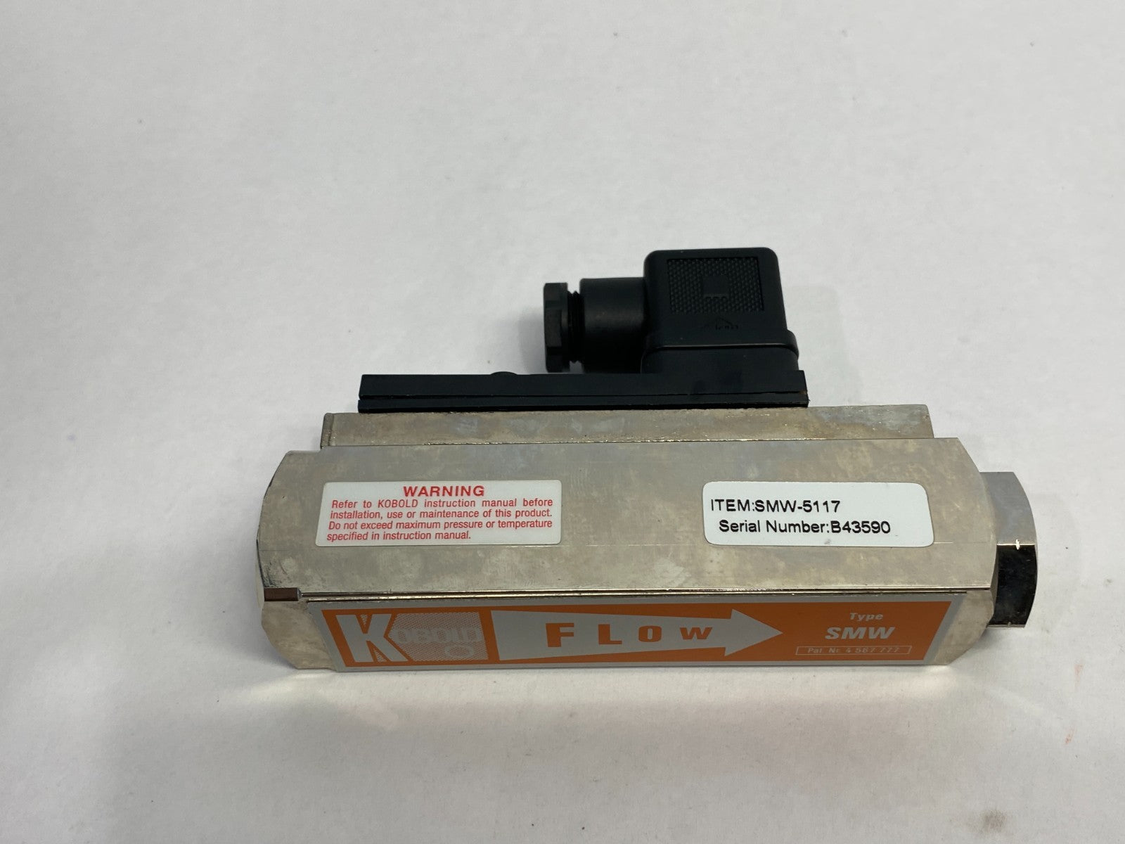 SMW-5117 | KoBold High Pressure All-Metal Flowmeter Switch, Displacer - New Other - Maverick Industrial Sales