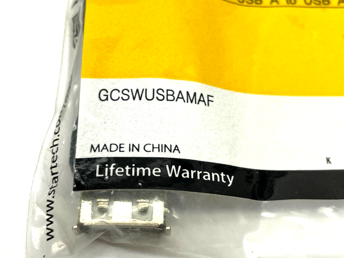 GCSWUSBAMAF | StarTech Rotating/Swivel USB A Cable Adapter M/F LOT OF 6 - New - Maverick Industrial Sales