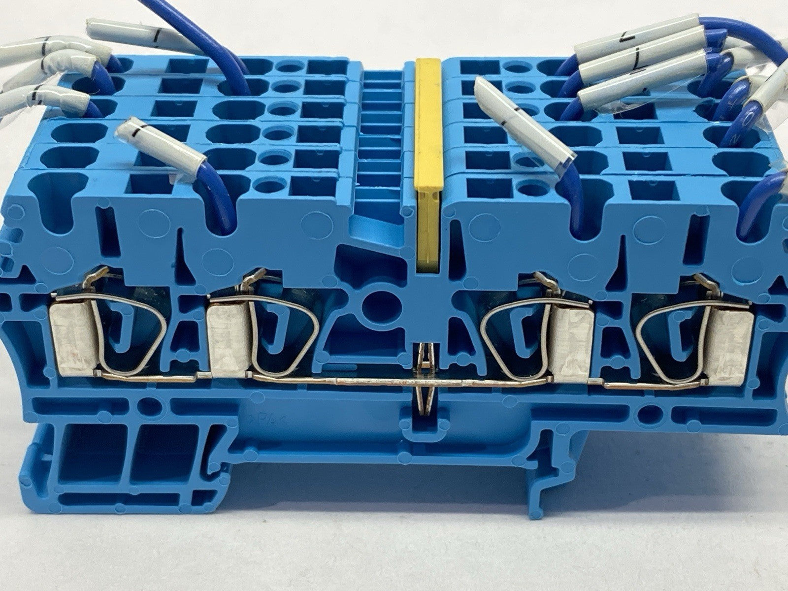 ZDU 2,5/4AN BL | Weidmuller Feed-Through Terminal Block Blue 1608580000 LOT OF 6 - Used - Maverick Industrial Sales