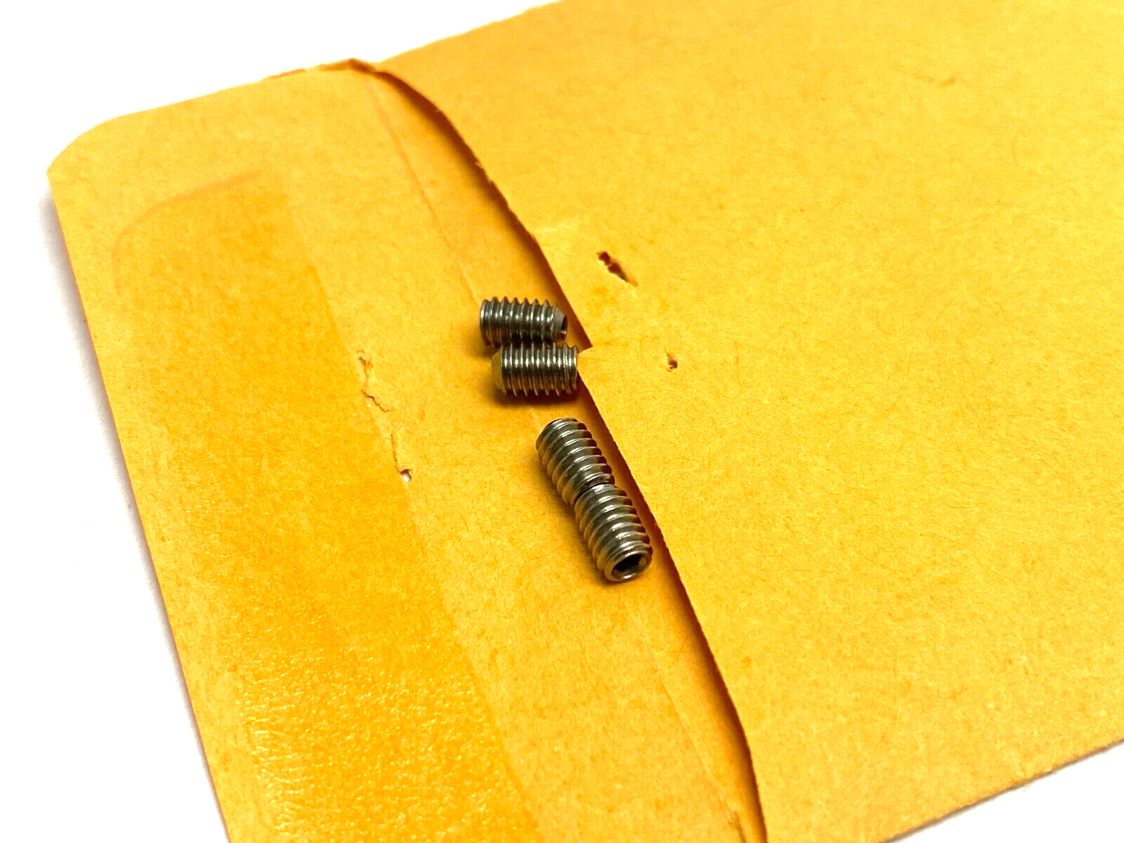 Nordson 7443676 Orifice Screw Kit, 0.062, Silver PKG OF 4 - Maverick Industrial Sales