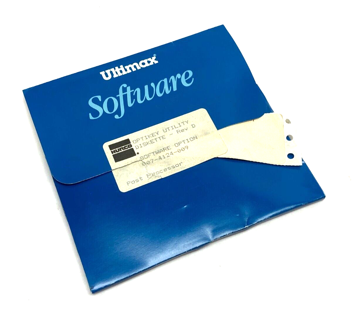 Hurco Ultimax 007-4124-009 Rev. D Optikey Utility Diskette Post Processor - Maverick Industrial Sales