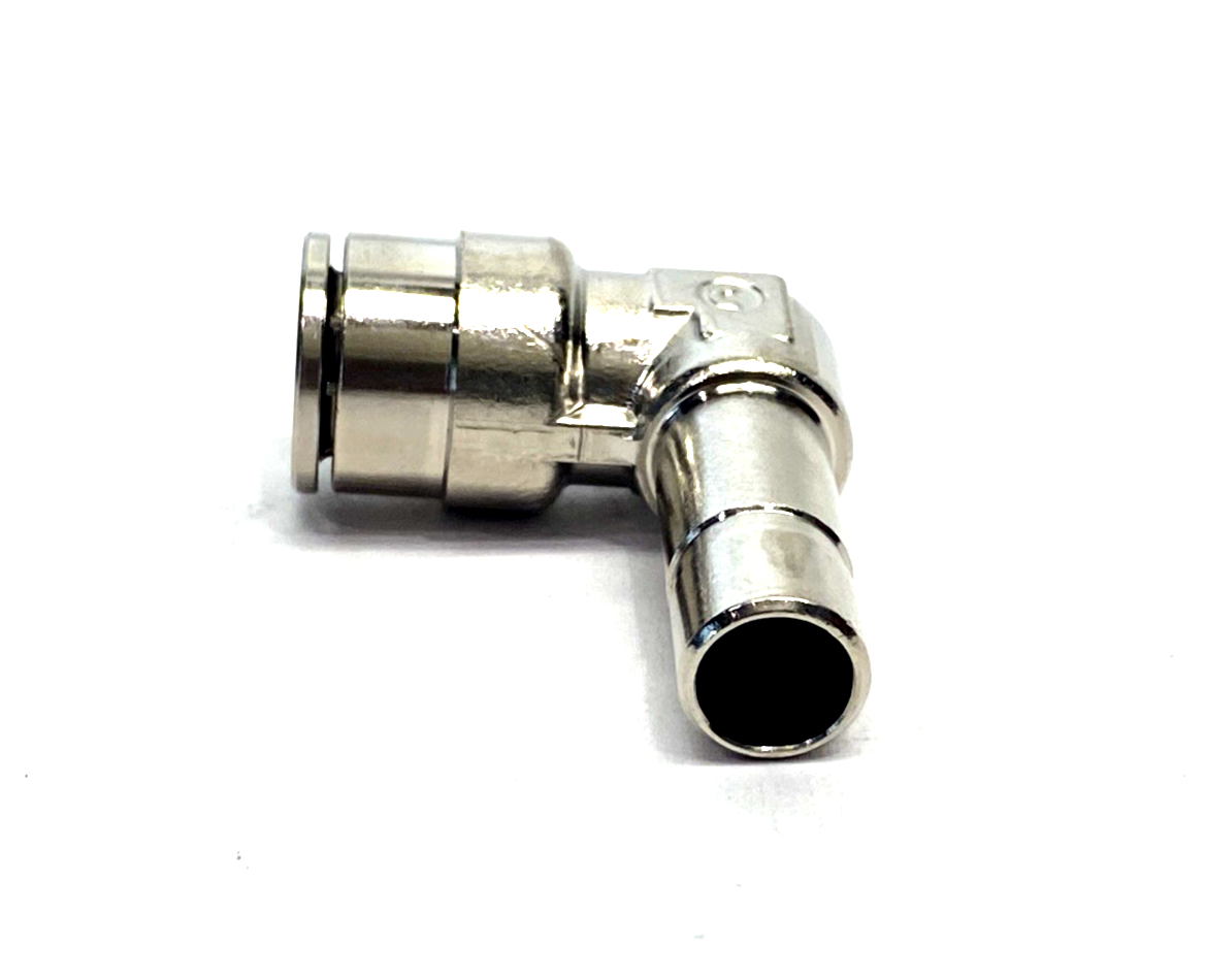 Atlas Copco 0702.0720 Elbow Fitting 10 MIT, 10mm Push Connect 702.0720 LOT OF 2 - Maverick Industrial Sales