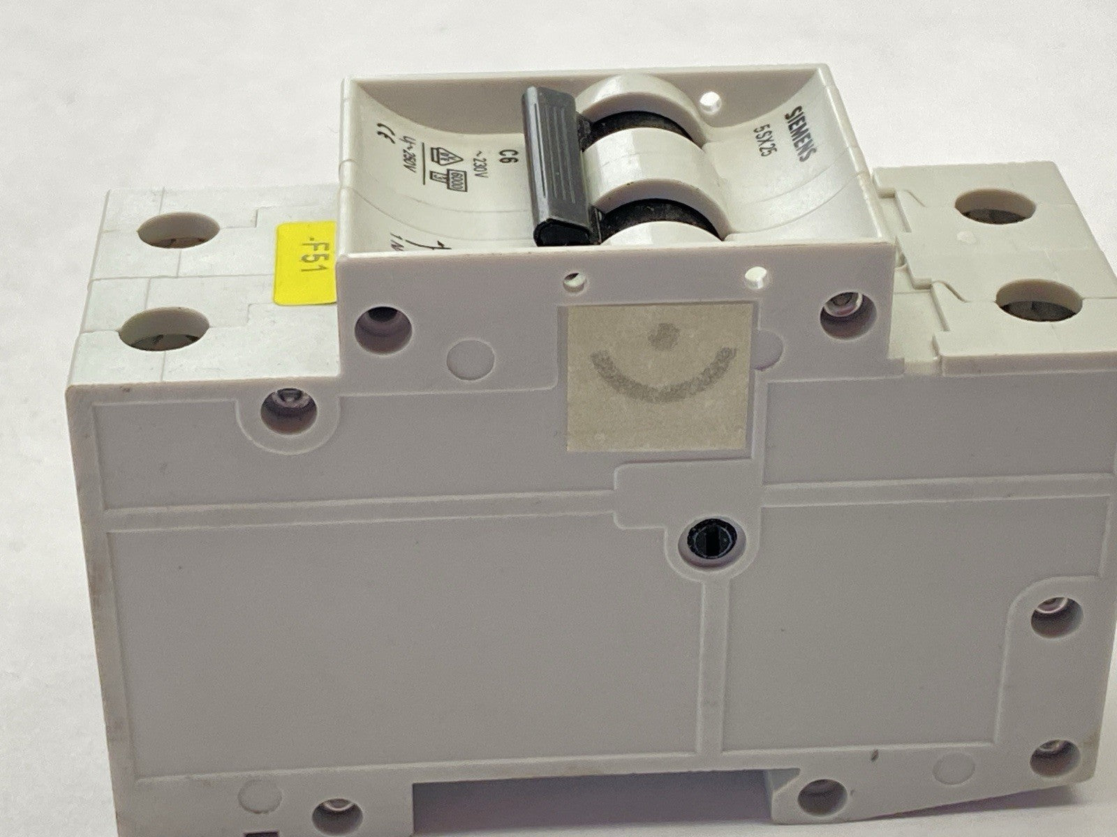 Siemens 5SX25C6 Miniature Circuit Breaker 2P 6A 230V - Maverick Industrial Sales