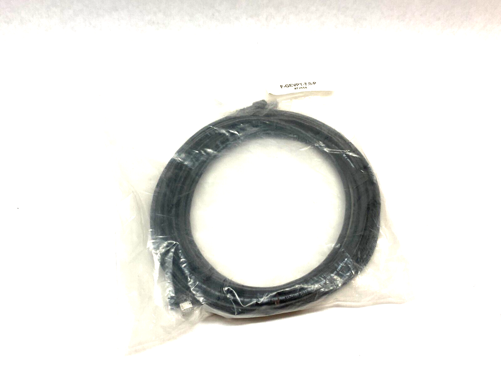 Intercon F-GEVPT-7.0-P High Flex Cat5e Ethernet Cordset, Thubscrew Lock - Maverick Industrial Sales