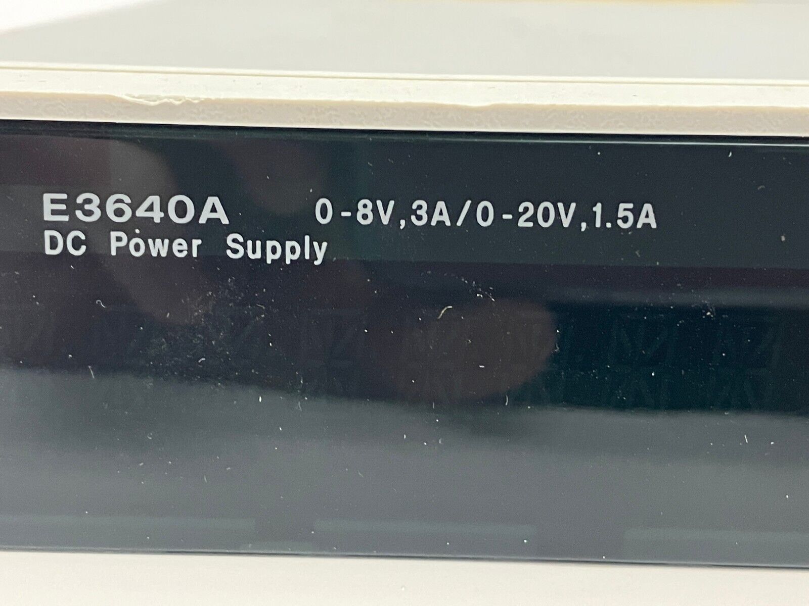 Agilent E3640A DC Power Supply 0-8V, 3A / 0-20V, 1.5A - Maverick Industrial Sales