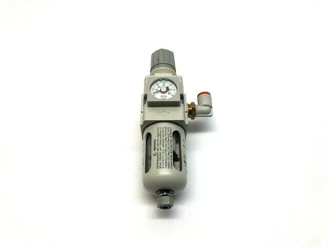 SMC AW20K-N02BE-1CZ-B-X34US30-100 Pneumatic Filter Regulator - Maverick Industrial Sales