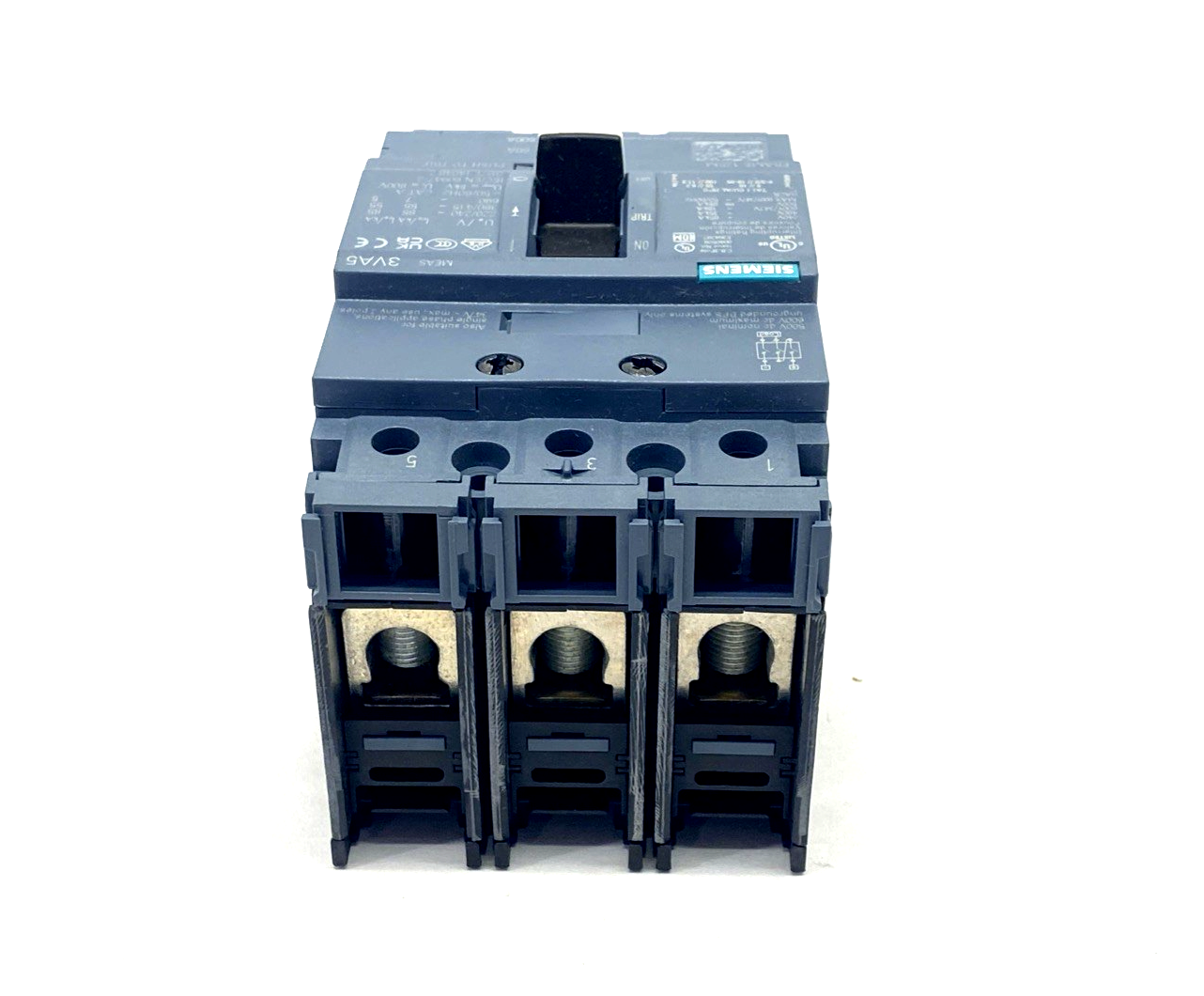 Siemens 3VA5160-5ED36-0AA0 Circuit Breaker 3P 60A UL 125 Breakibng Cap. Class M - Maverick Industrial Sales