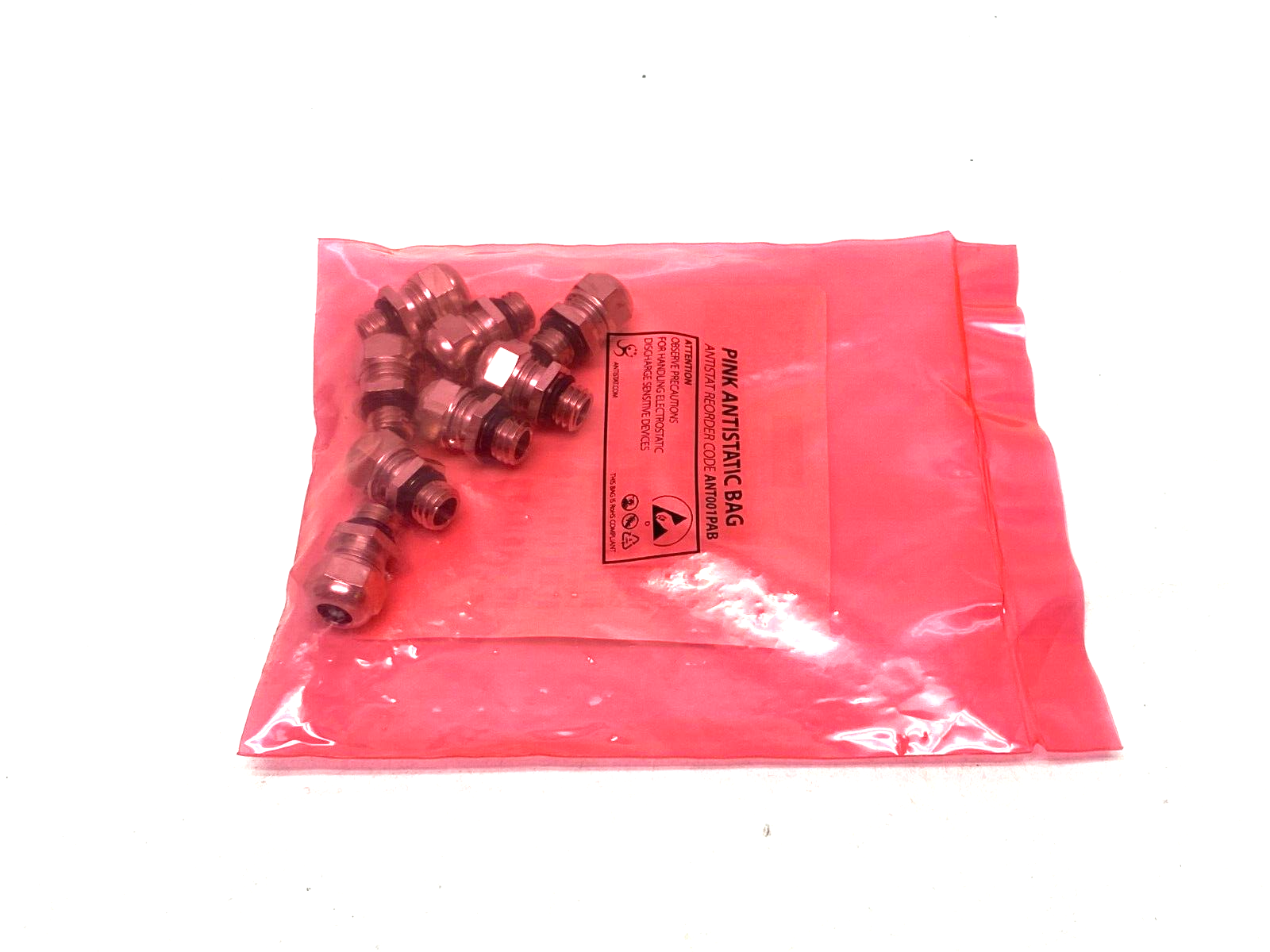 Hylec 111006 Nickel Plated Brass Cable Gland 5mm M8 WADI PKG OF 8 - Maverick Industrial Sales