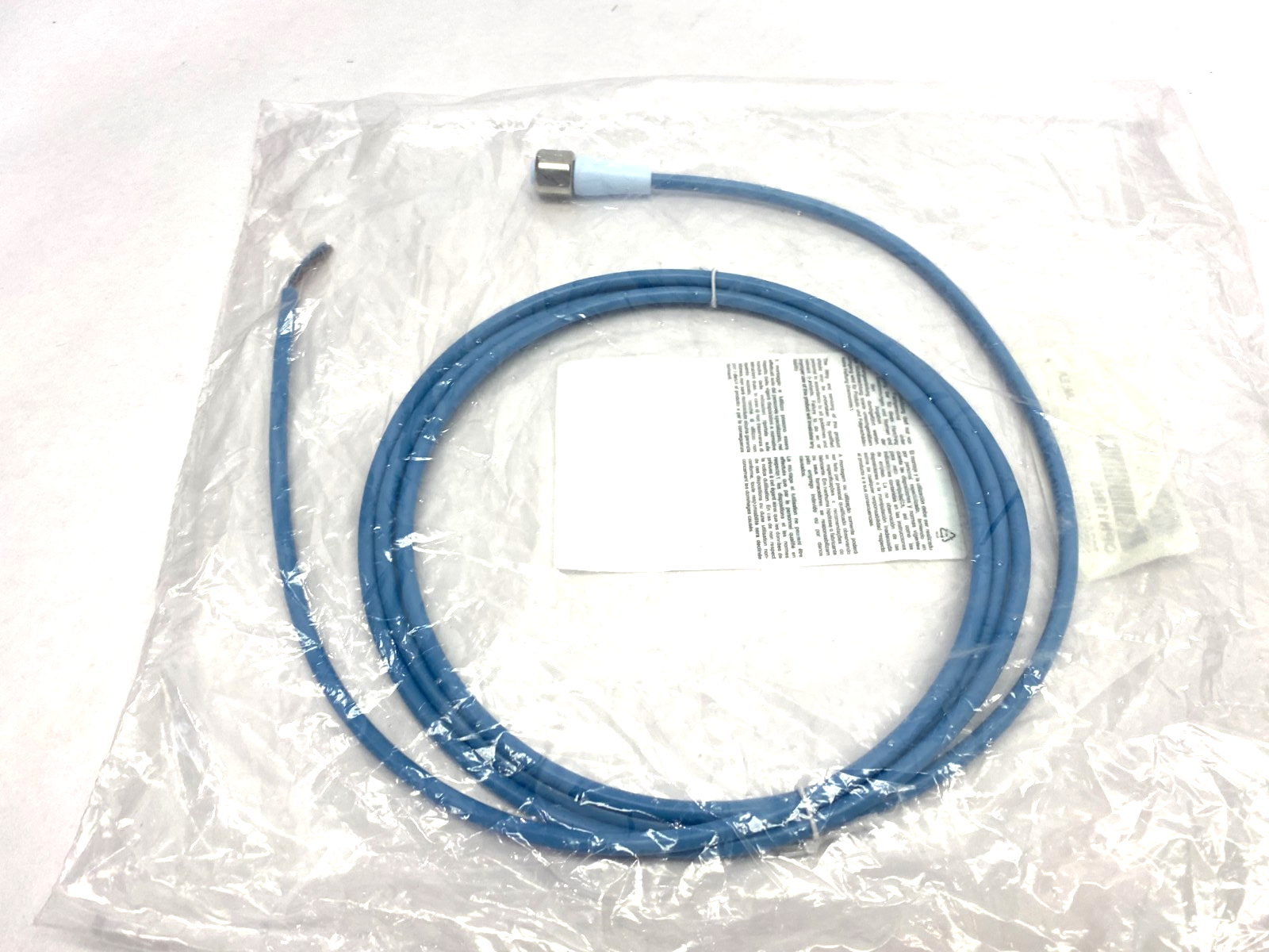 7024-12221-3210200 | Murrelektronik Single Ended M12 Steel Female Cordset 0° A-cod - New - Maverick Industrial Sales