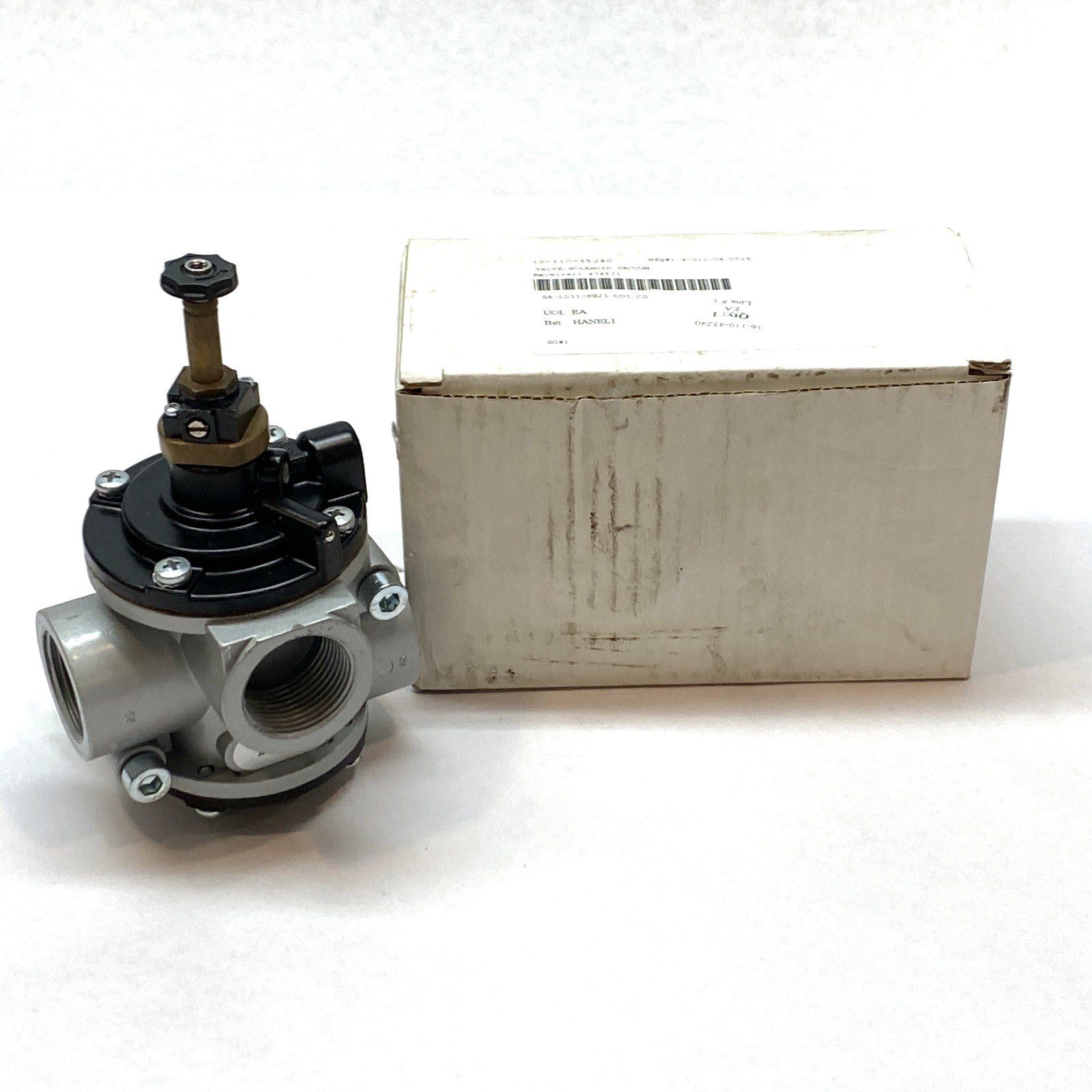 Univer AG-3051P09 Solenoid Vacuum Valve 4-011-04-0524 4011040524 - Maverick Industrial Sales