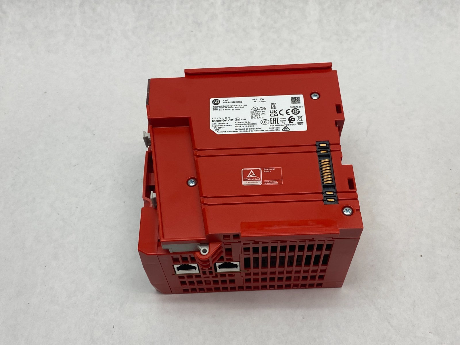Allen Bradley 5069-L320ERS2 Ser. B Compact GuardLogix SIL2 2.0/1.0M Controller - Maverick Industrial Sales