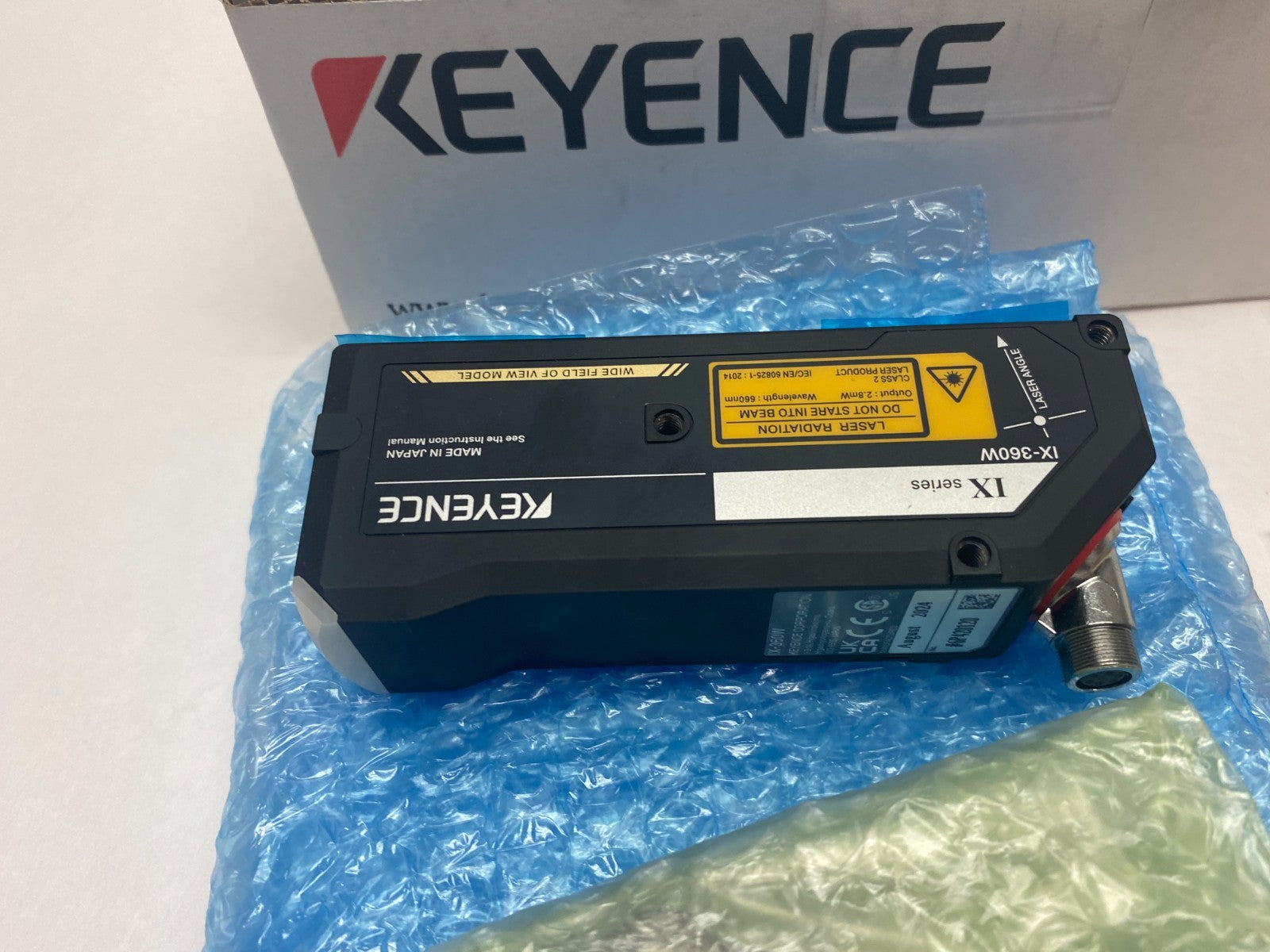 Keyence IX-360W Image Based Laser Sensor Head Scan/Line Mode 360mm - Maverick Industrial Sales