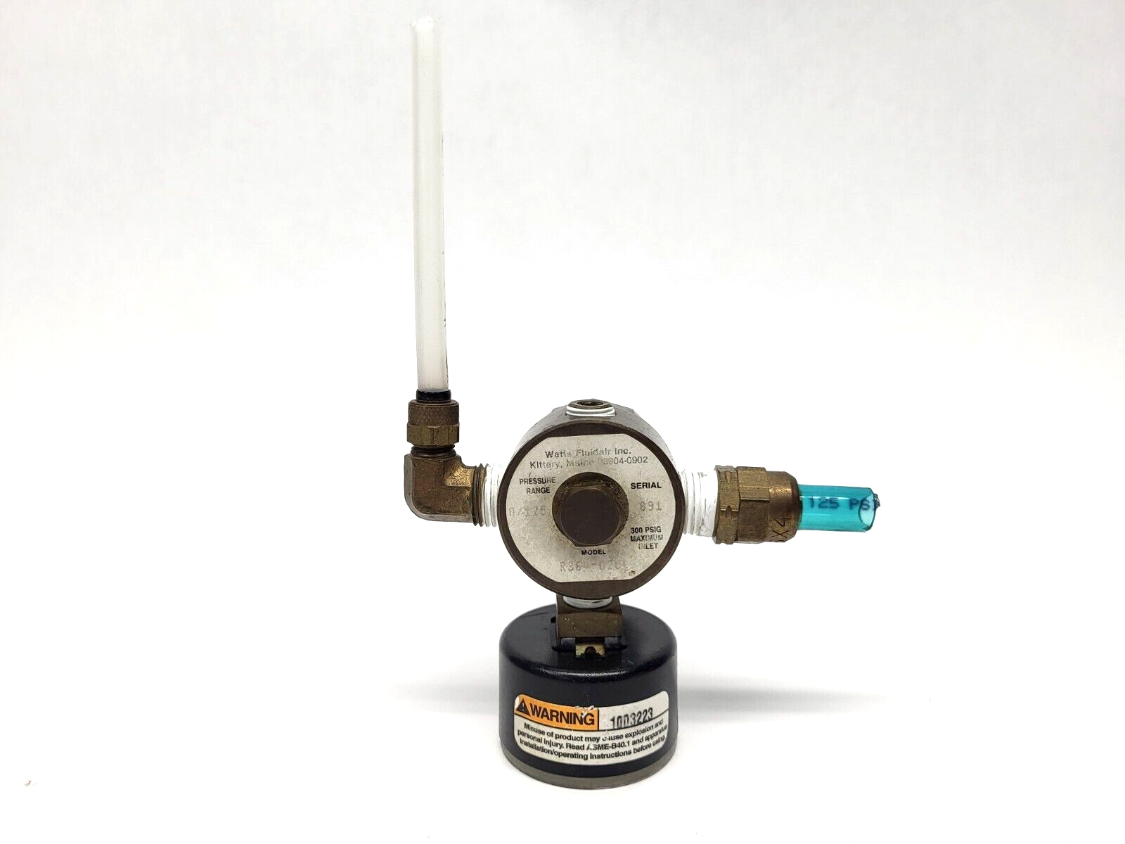 Watts Fluidair Inc. R364-02C4 Miniature Air Regulator - Used - Maverick Industrial Sales