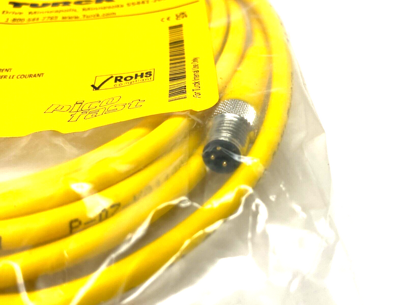 Turck PKG 3M-2.3-PSG 3M Picofast Double Ended Cordset U0875-20 - Maverick Industrial Sales