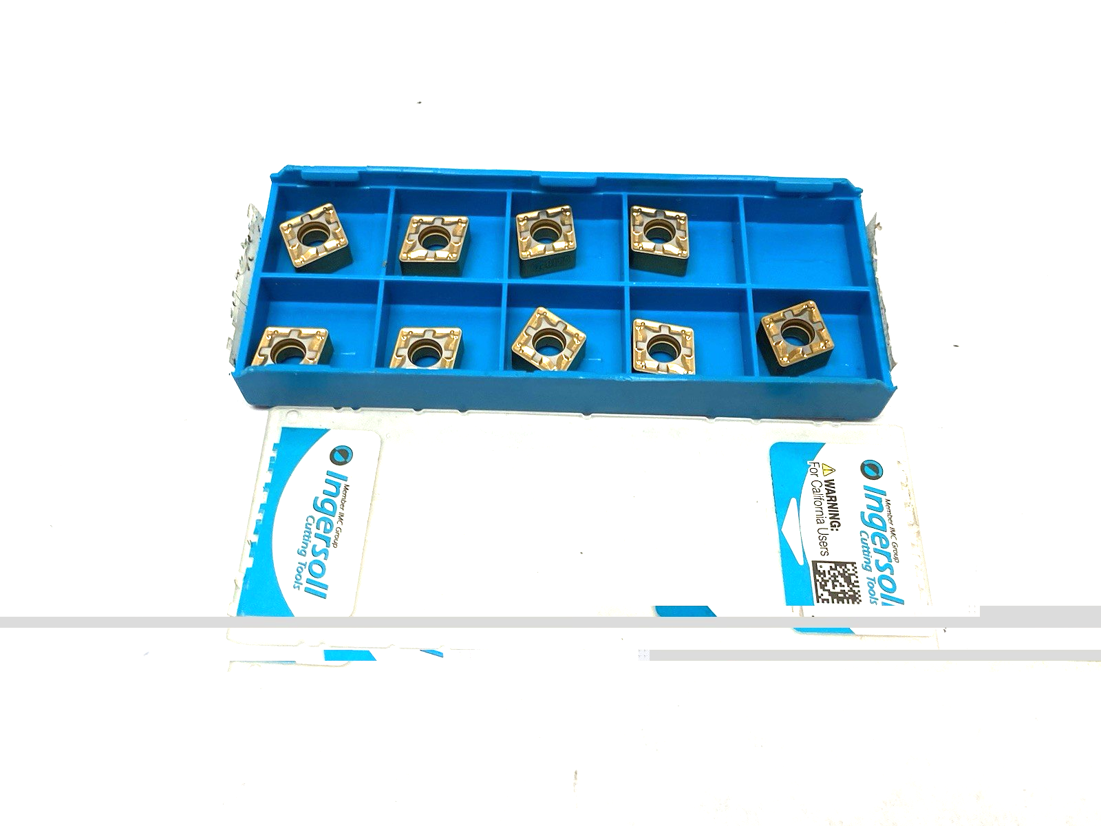 5523629 | Ingersoll RhinoTurn Chipbreaker Insert CNMG090408PC TT8125 PKG OF 9 - New – Open box - Maverick Industrial Sales