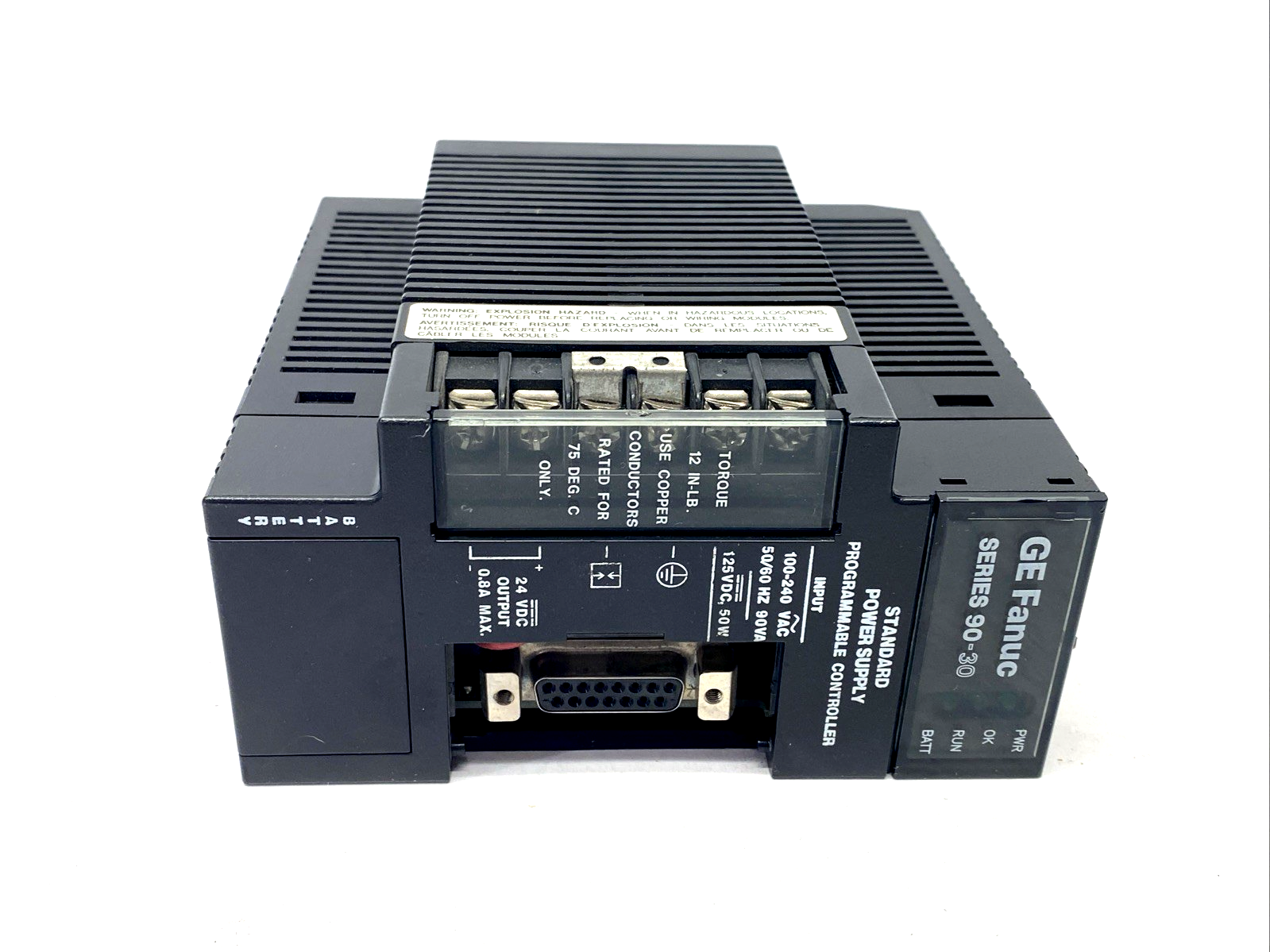 GE Fanuc IC693PWR321U Standard Power Supply Module 120/240VAC 125VDC STD - Maverick Industrial Sales