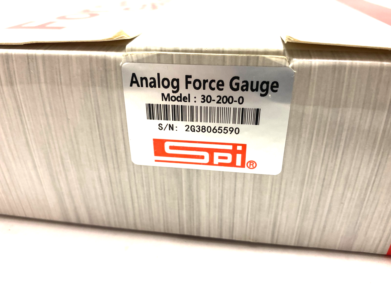 Spi 30-200-0 Analog Mechanical Force Gauge 45lb/22.67kg - Maverick Industrial Sales