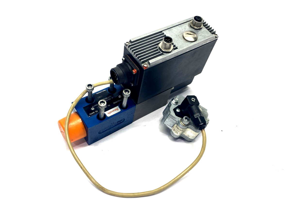Bosch Rexroth R900618980 Valve VT-DFPC-A-23/G24K0/0A0V/V w/ R900913641 Sensor - Maverick Industrial Sales