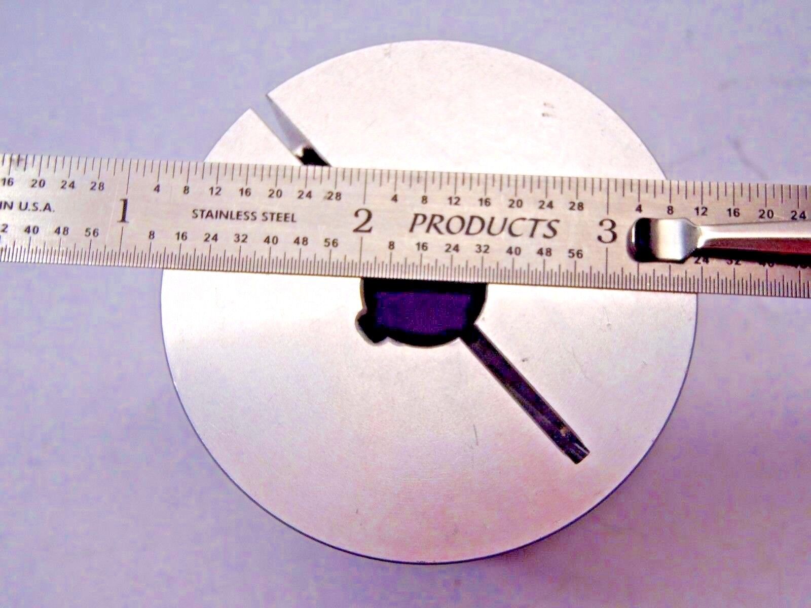 195770 Coupling 2-1/8"OD 7/8"ID 1/4"Key 1/2"ID 1/8" Key 2-5/8"L Alum/ SS Bellows - New Other - Maverick Industrial Sales