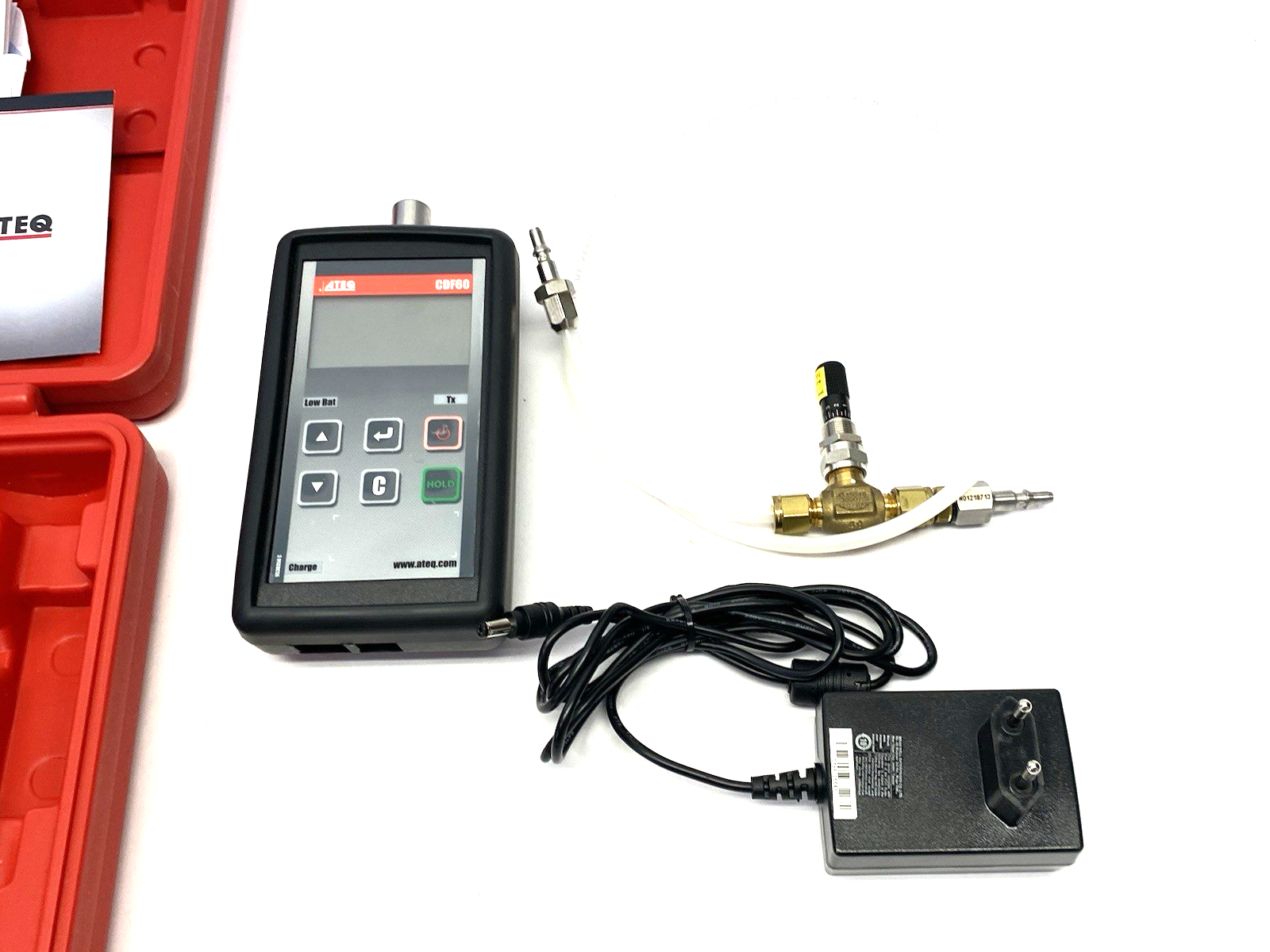 CDF60 | ATEQ Compact Handheld Leak/Flow Calibrator - Used - Maverick Industrial Sales