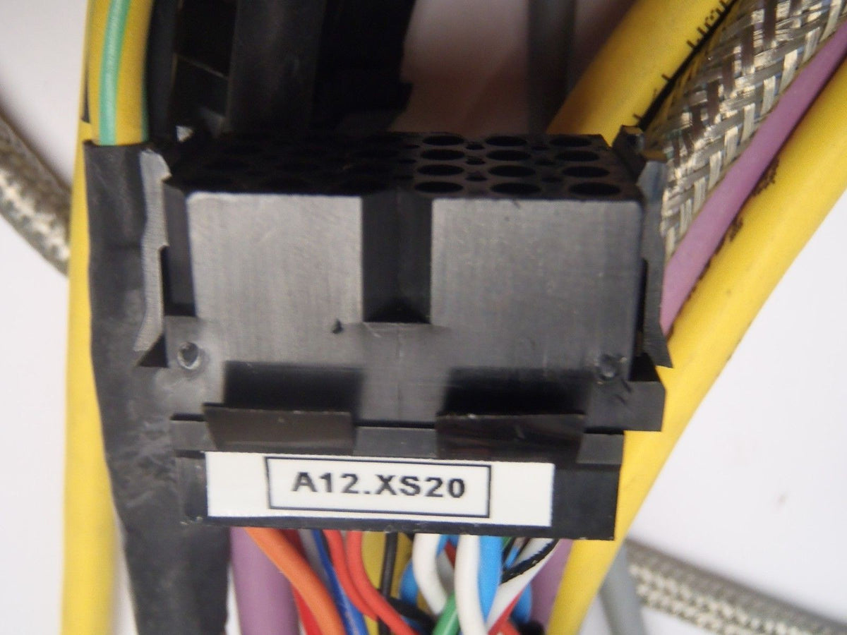 A1.AP9.XS7, A1.XP11, A12.XS2 | ABB Connector Cable Cordset For Robobel Paint Robot A1.AP9.XS7 A1.XP11 A12.XS2 - Used - Maverick Industrial Sales