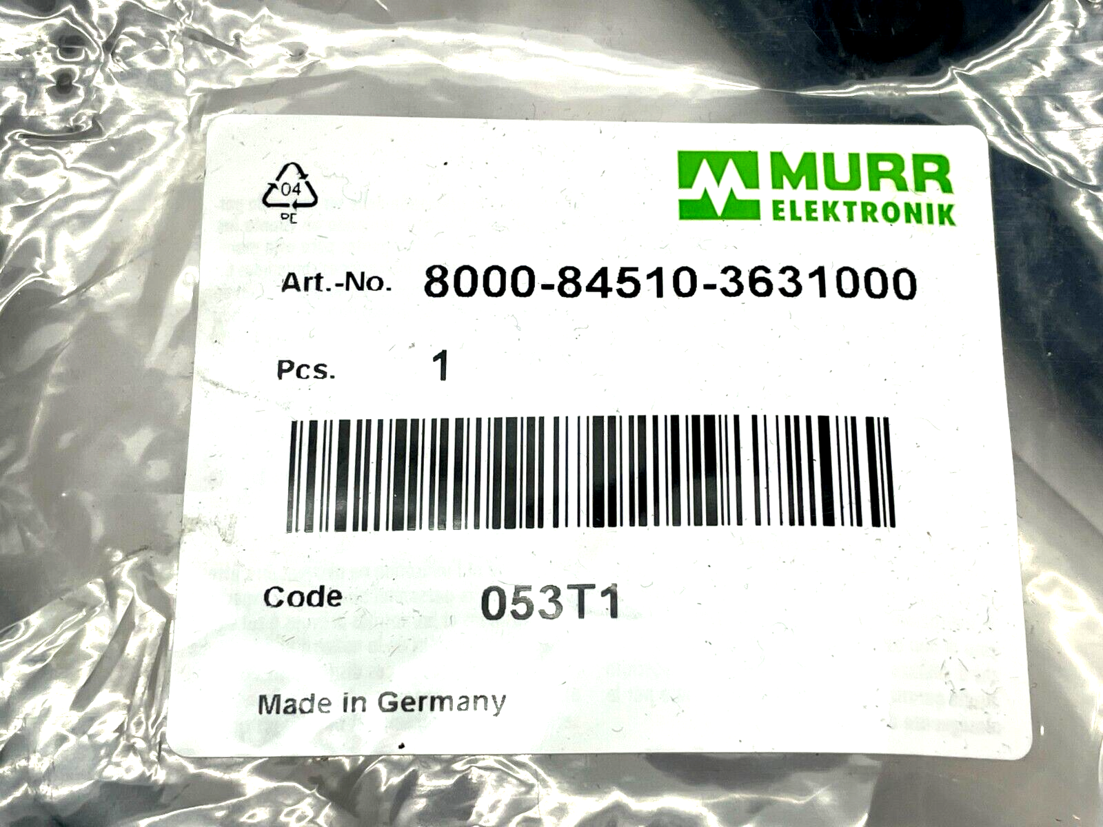 Murr Elektronic 8000-84510-3631000 EXACT12 Wiring Block 4XM12 5-Pole - Maverick Industrial Sales