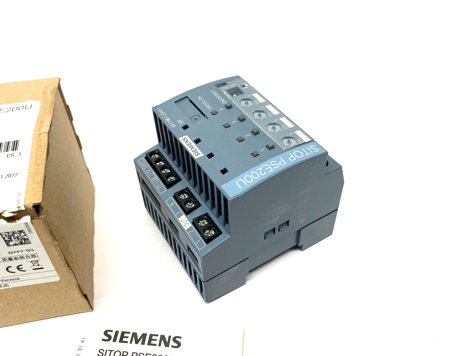Siemens 6EP1961-2BA51 SITOP PSE200U Selectivity Module 4-Channel Input - Maverick Industrial Sales