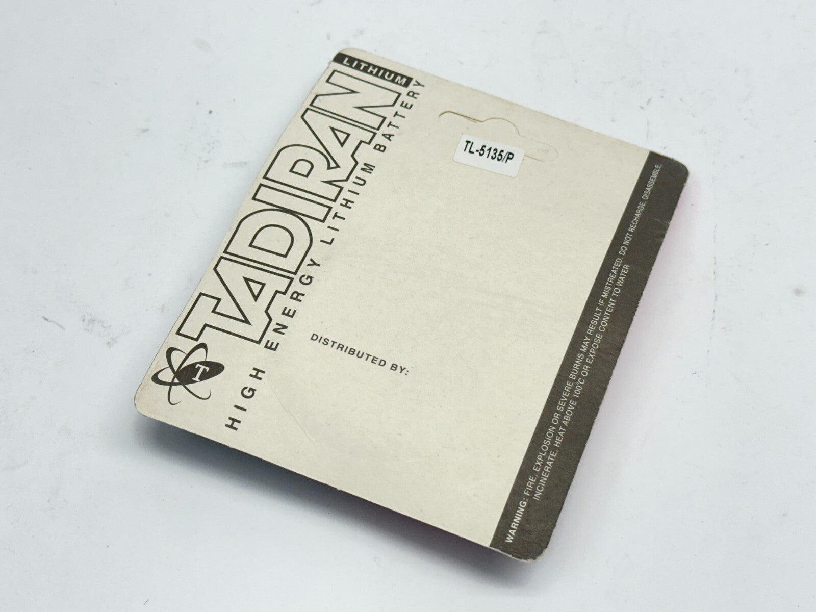 Tadiran TL-5135/P Battery 1700mah 3.6V - Maverick Industrial Sales