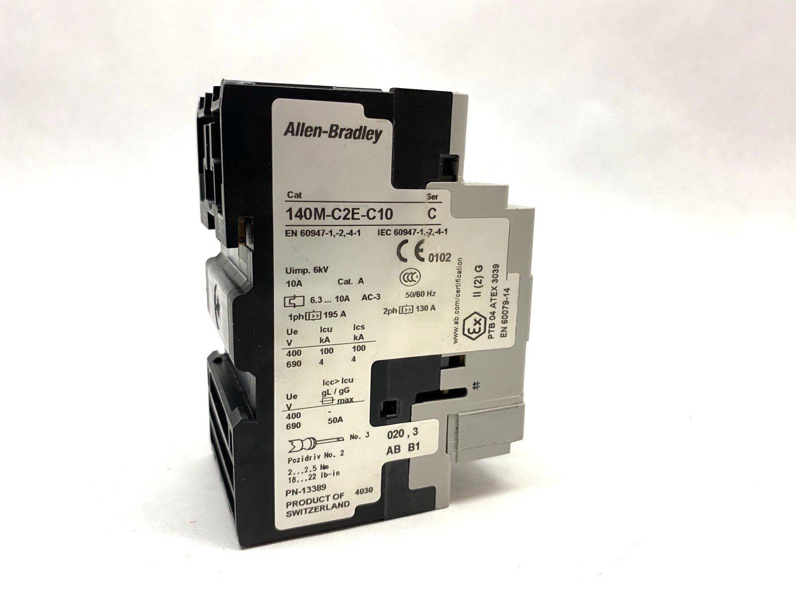 Allen Bradley 140M-C2E-C10 Motor Protection Circuit-Breaker - Maverick Industrial Sales
