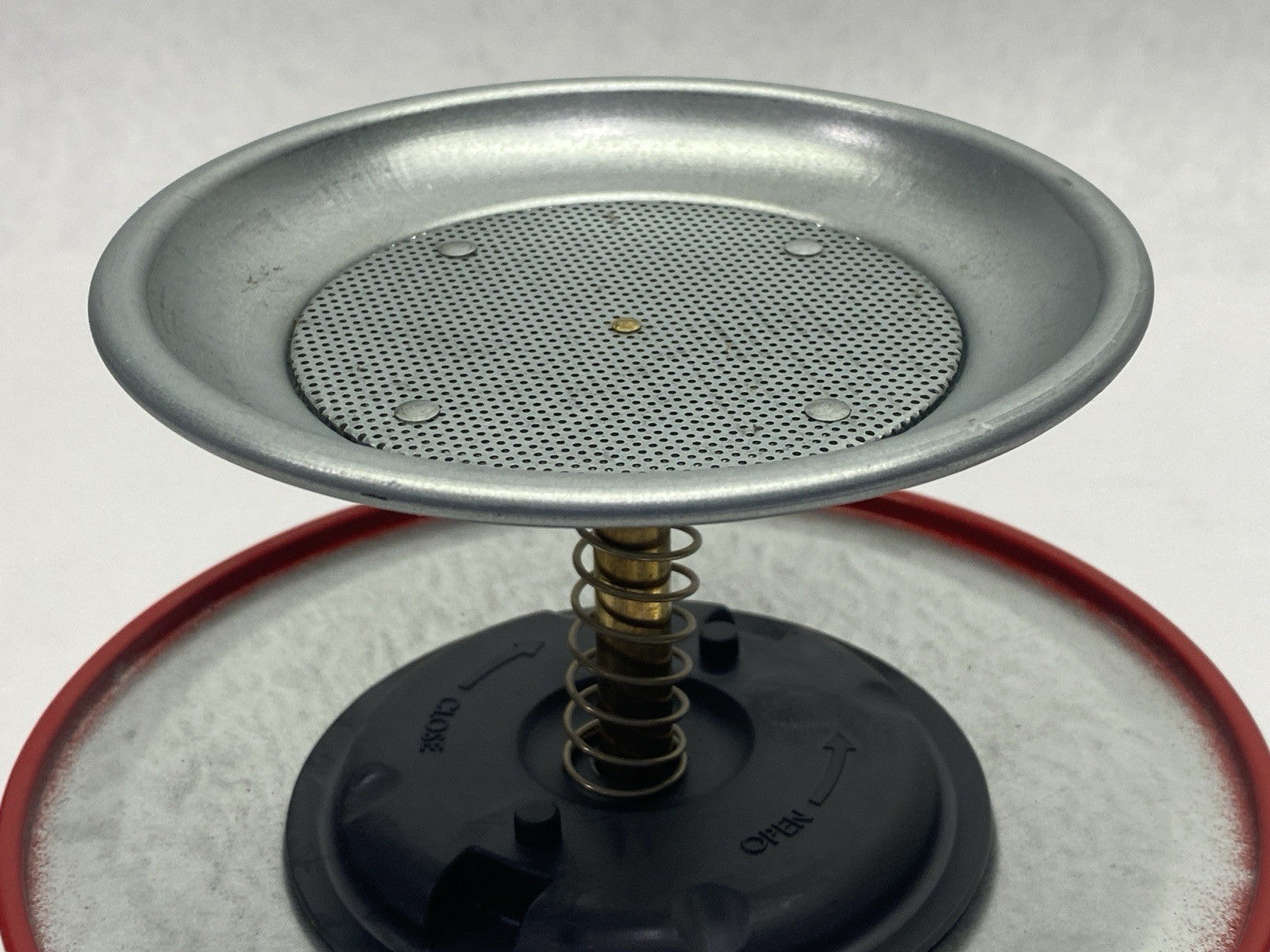 Justrite 10108 Plunger Can 1QT Red - Maverick Industrial Sales