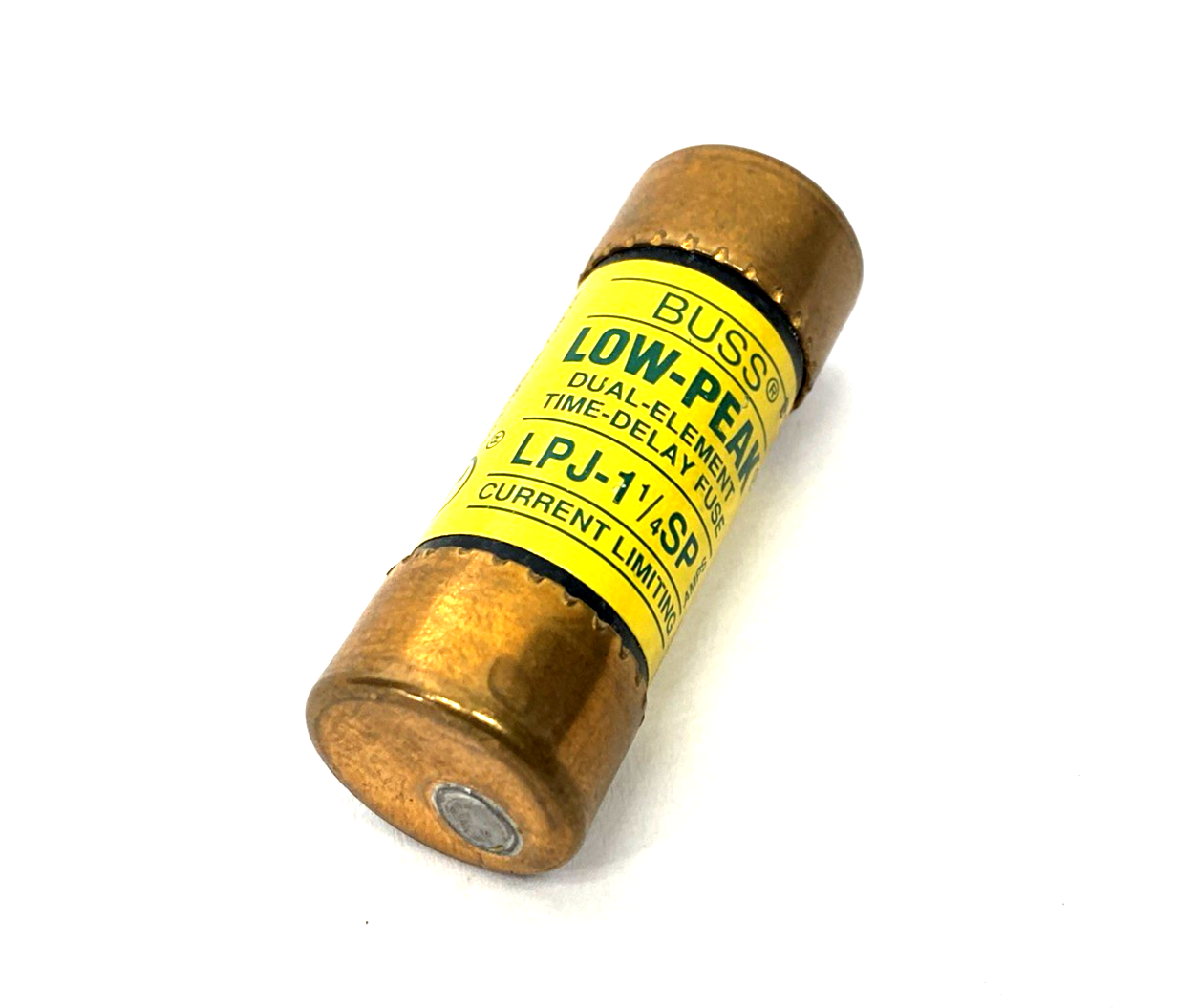 Bussmann LPJ-1-1/4SP Current Limiting Fuse 1.25A 600VAC 300VDC LOT OF 11 - Maverick Industrial Sales
