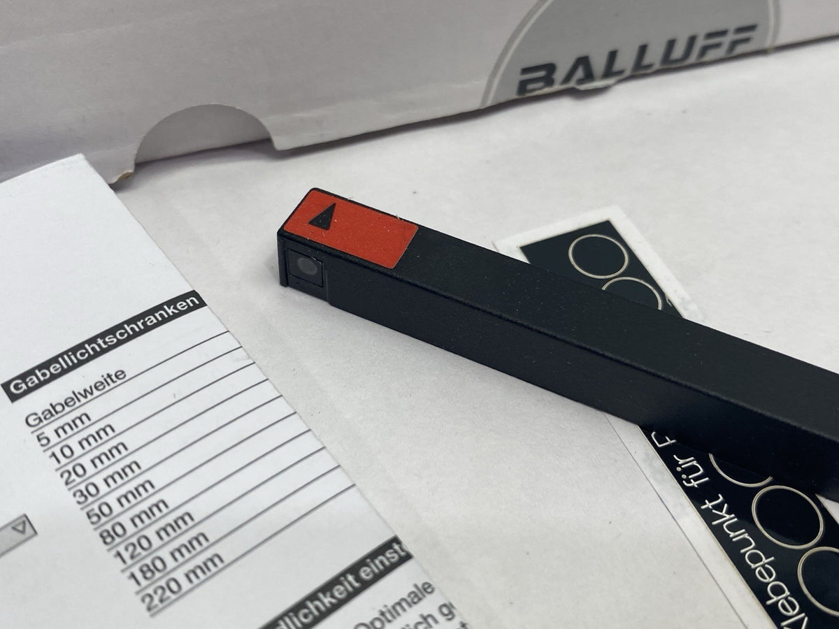 Balluff BGL000L Standard Photoelectric Fork Sensor Metal, BGL 180A-005-S49 - Maverick Industrial Sales