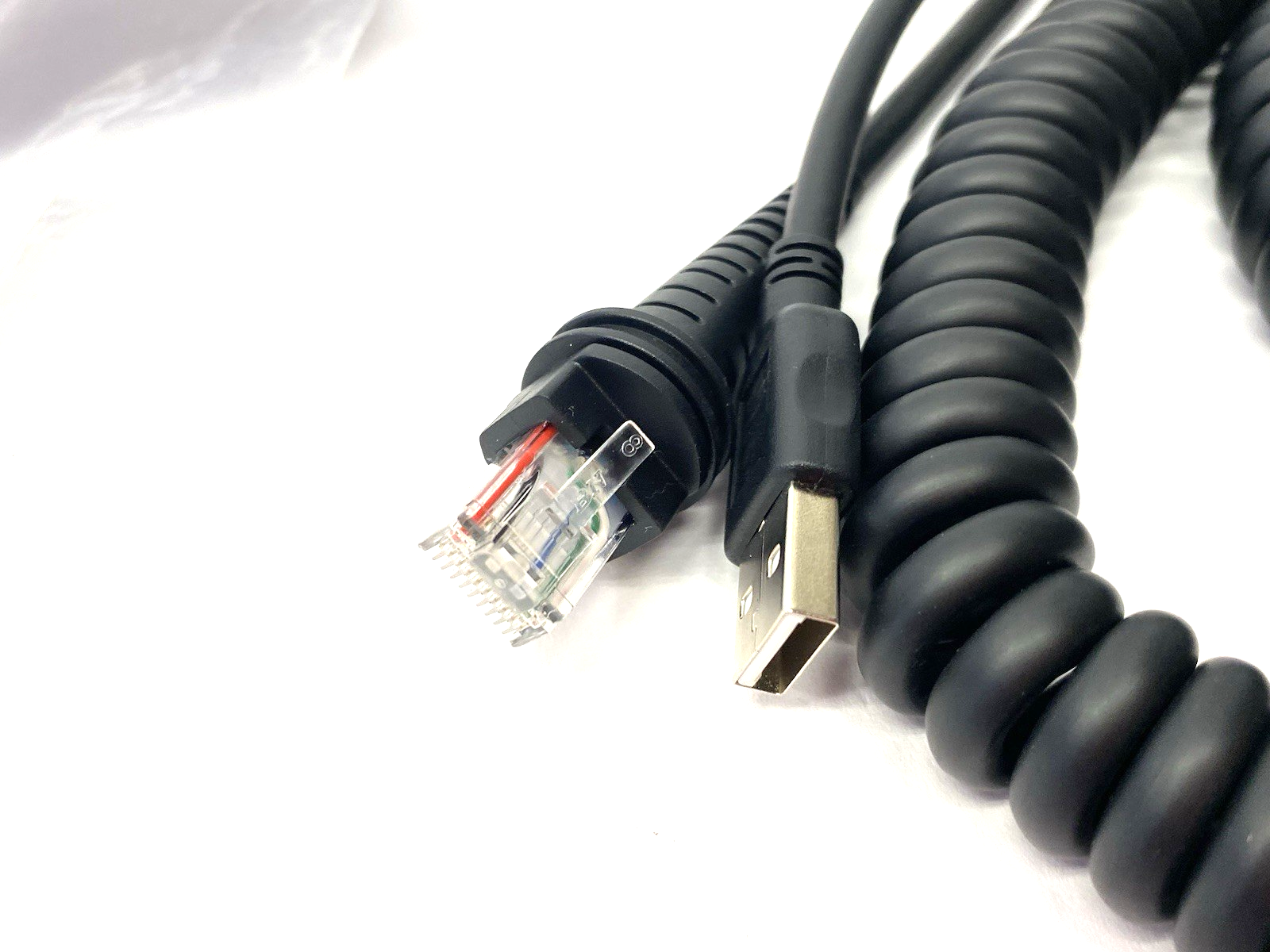 CBL-500-500-C00 | Honeywell USB-A Coiled Type Connection Cable - New – Open box - Maverick Industrial Sales