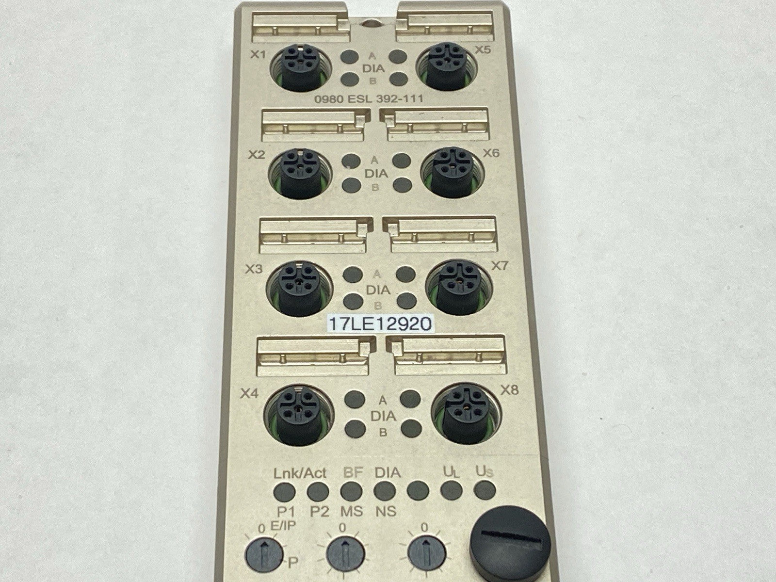 0980 ESL 392-111 | Lumberg Automation Multiprotocol I/O Device 8x M12 934882002 - Used - Maverick Industrial Sales