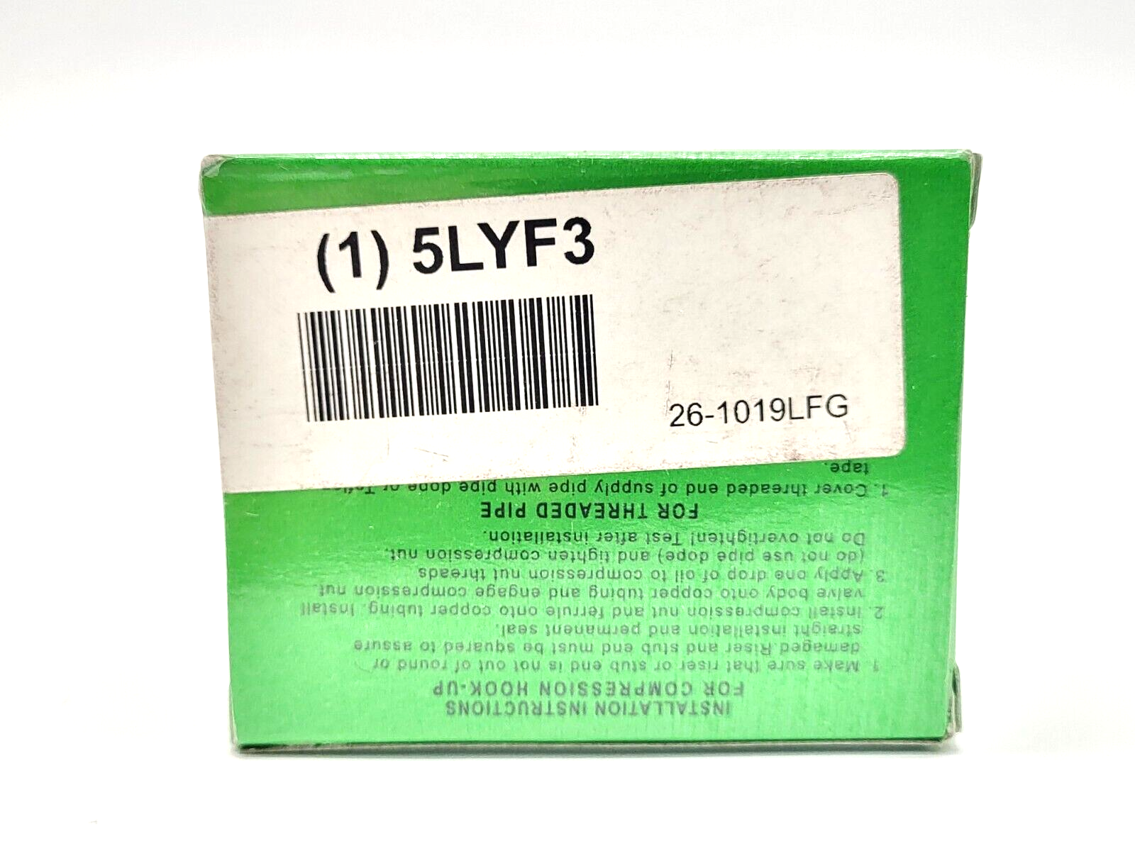 Matco Norca 26-1019LF Chrome Plate Supply Stop 1/4 Turn Ball Type 5/8" x 3/8" - Maverick Industrial Sales
