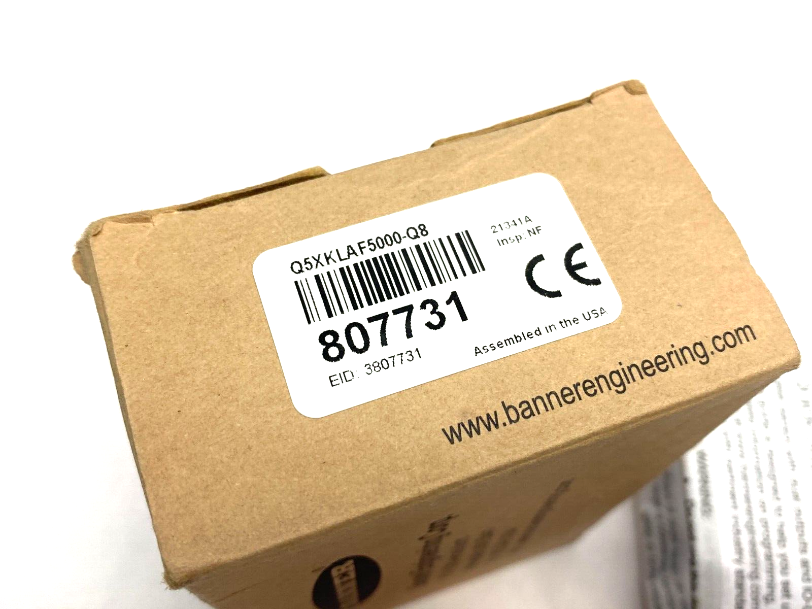 Banner Q5XKLAF5000-Q8 High Power Multi-Purpose Photoelectric Laser Sensor 807731 - Maverick Industrial Sales