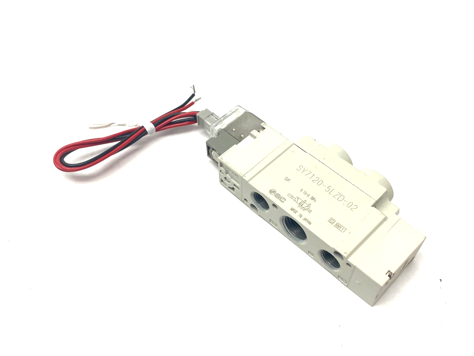 SMC 7120-5LZD-02 Solenoid Valve, 5-Port - Maverick Industrial Sales