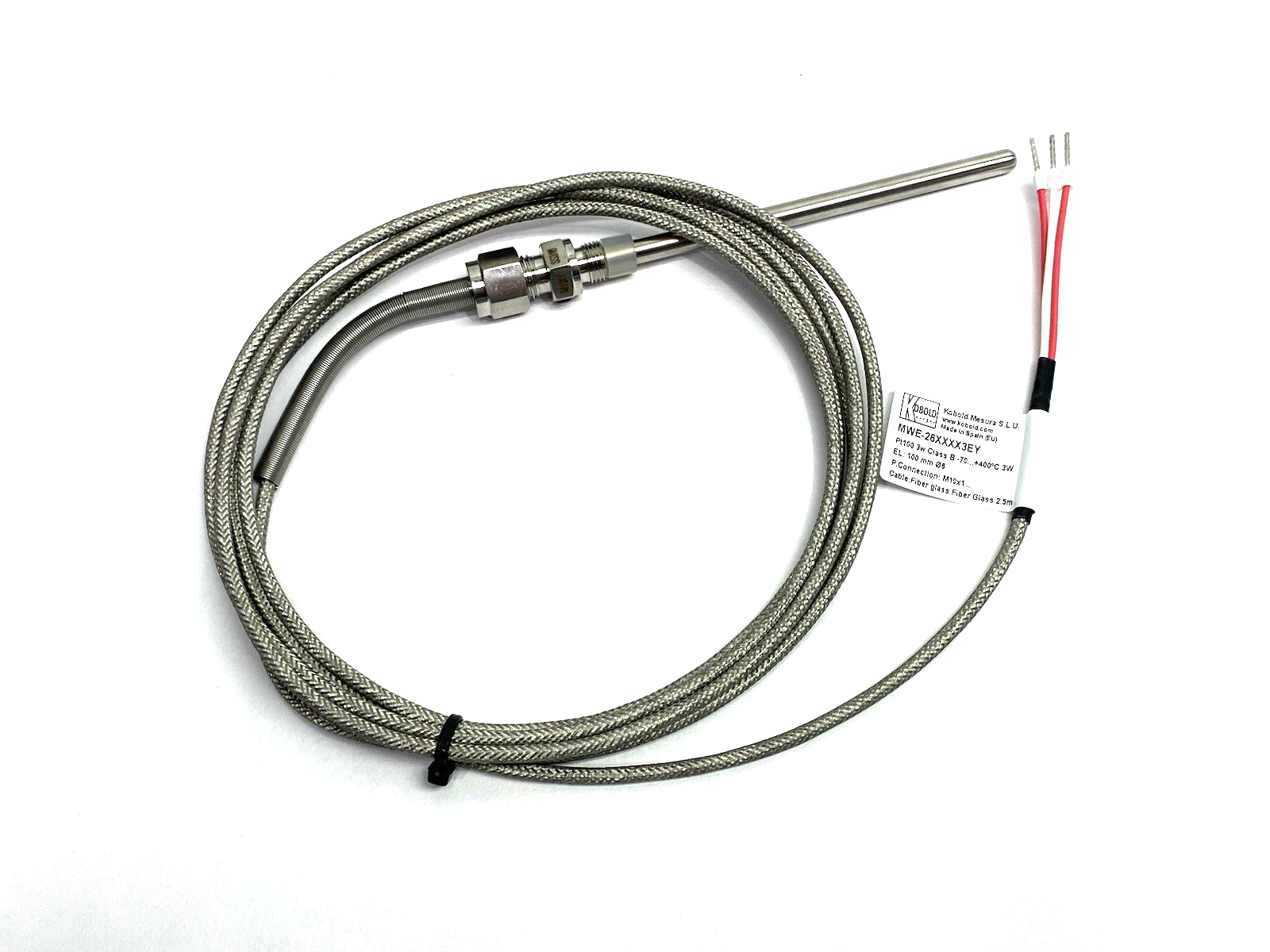 MWE-26XXXX3EY | Kobold Screw-in and Insertion Resistance Thermometer - New – Open box - Maverick Industrial Sales