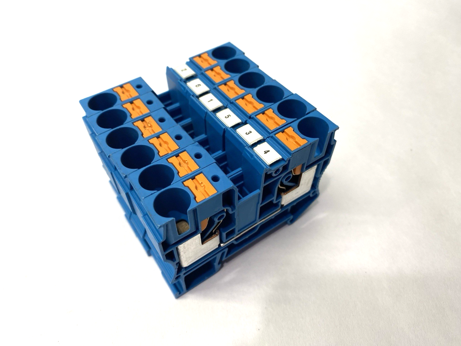 PT 10 BU | Phoenix Contact Feed-Through Terminal Block 3212123 LOT OF 6 - Used - Maverick Industrial Sales