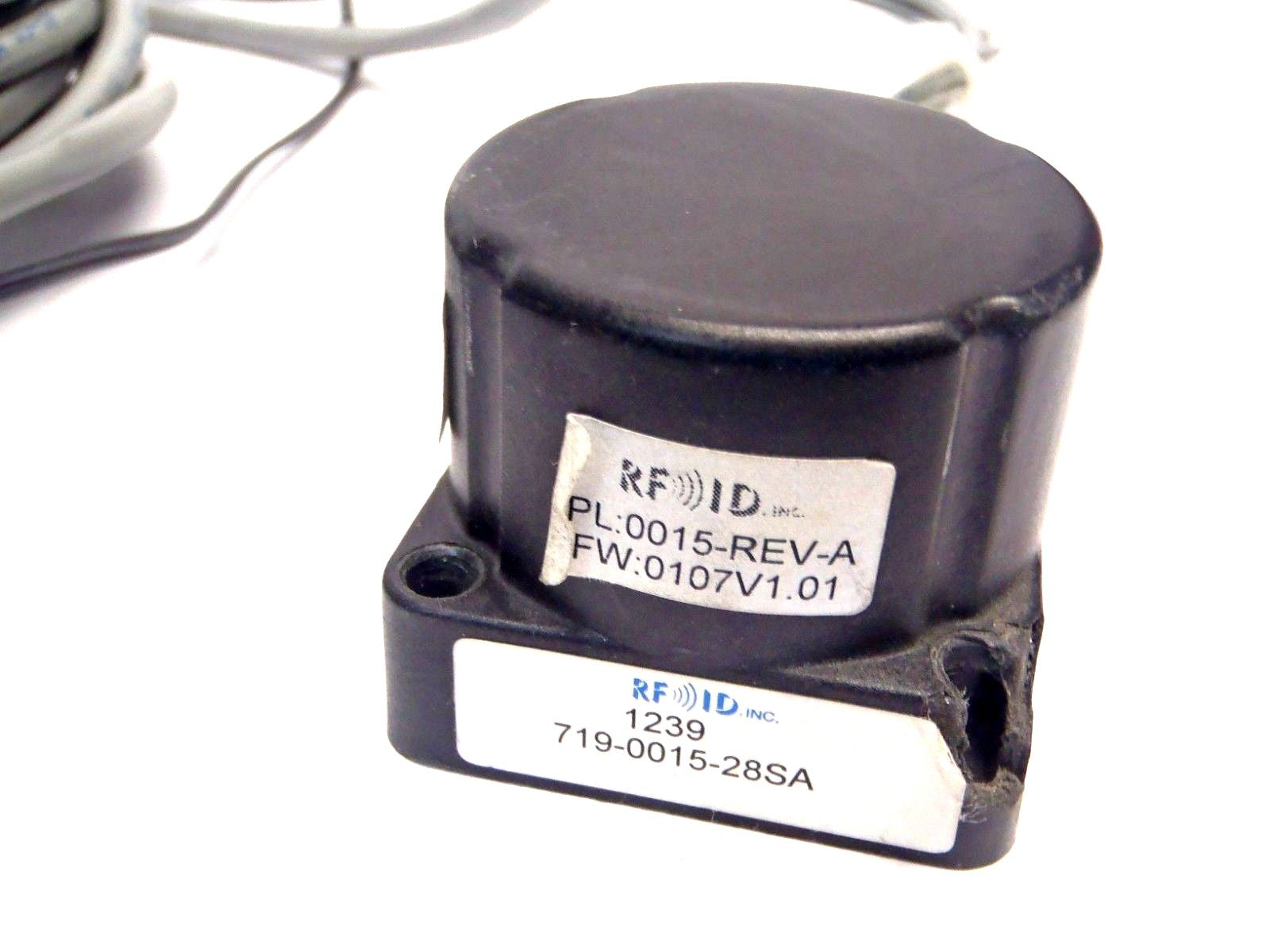 RFID 719-0015-28SA Hockey Puck Antenna w/ Power Supply 10' DB25 Cord - Maverick Industrial Sales