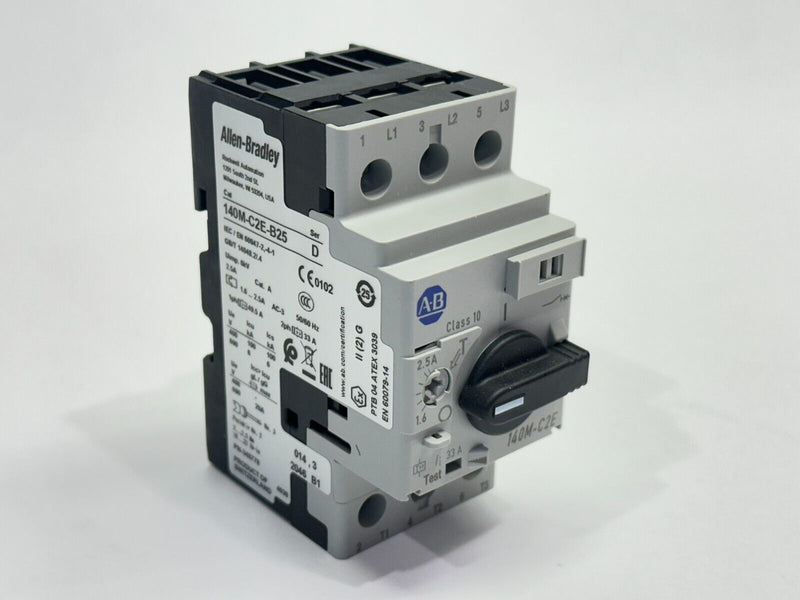 Allen Bradley 140M-C2E-B25 Ser D Motor Protector / Circuit Breaker 2.5A 3P - Maverick Industrial Sales