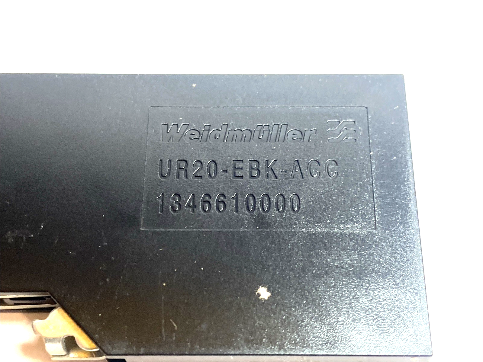 UR20-EBK-ACC | Weidmüller End Bracket Set BOX OF 5 1346610000 - New – Open box - Maverick Industrial Sales