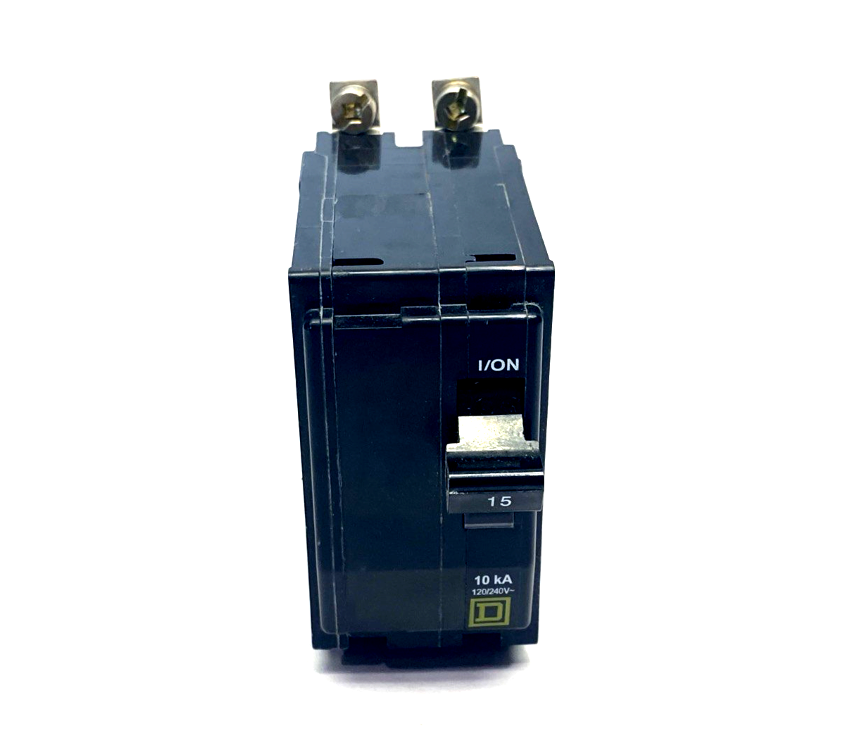 Square D QOB215 Miniature Circuit Breaker 15A 2-Pole 120/240VAC, Bolt-On - Maverick Industrial Sales