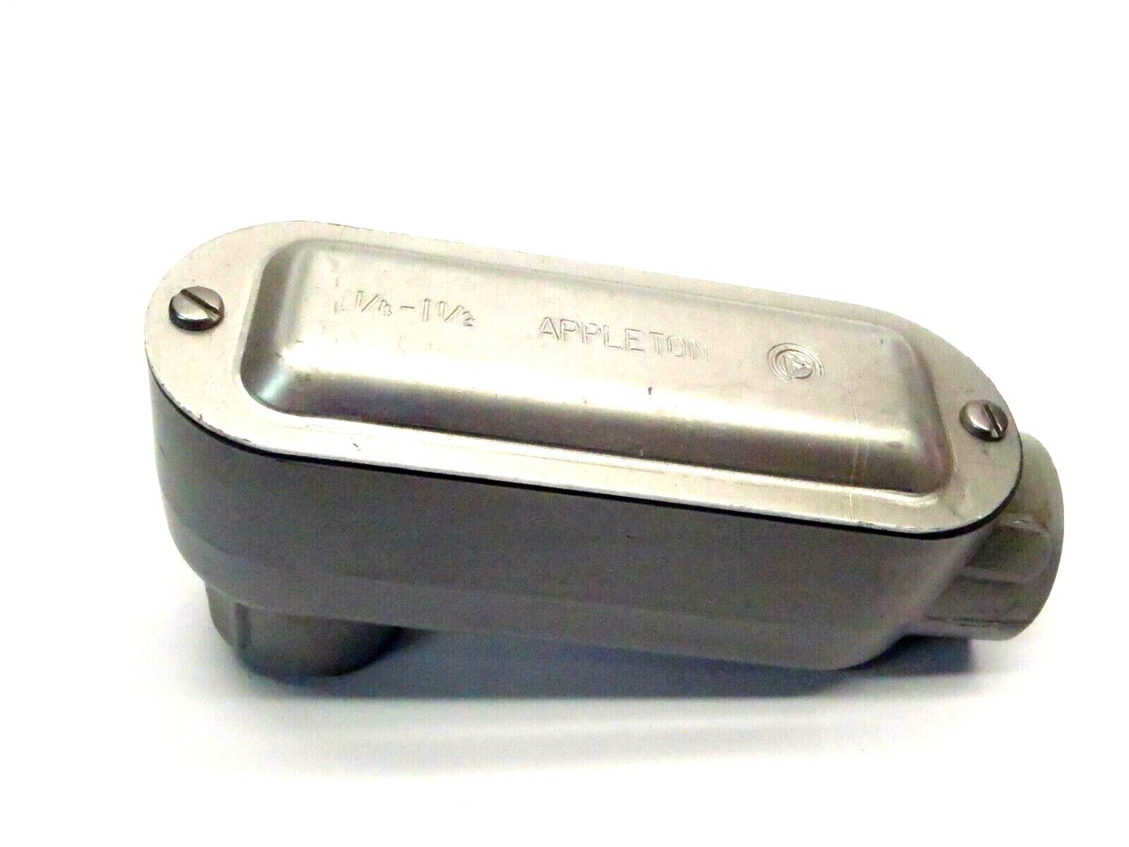 Appleton LB-125 Conduit Outlet Body 1-1/4" Inch w/ Aluminum Cover K125150-A - Used - Maverick Industrial Sales