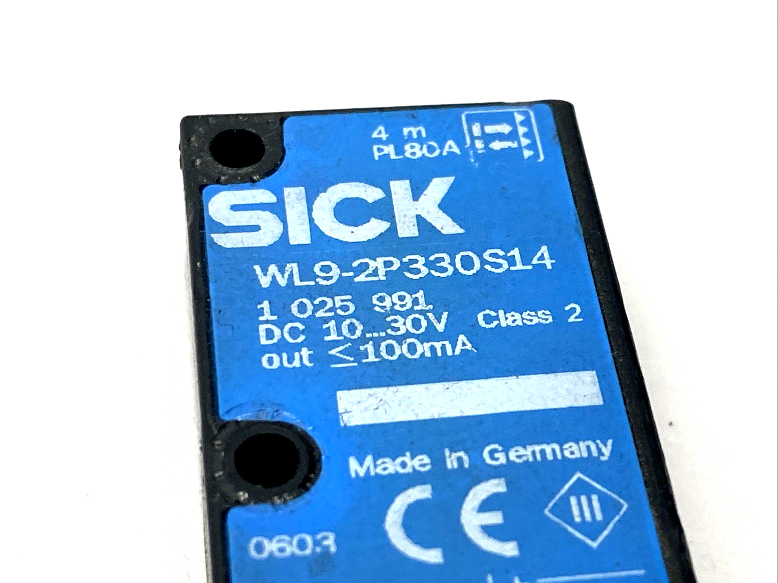 Sick WL9-2P330S14 Photoelectric Retro-Reflective Sensor 1025991 - Maverick Industrial Sales