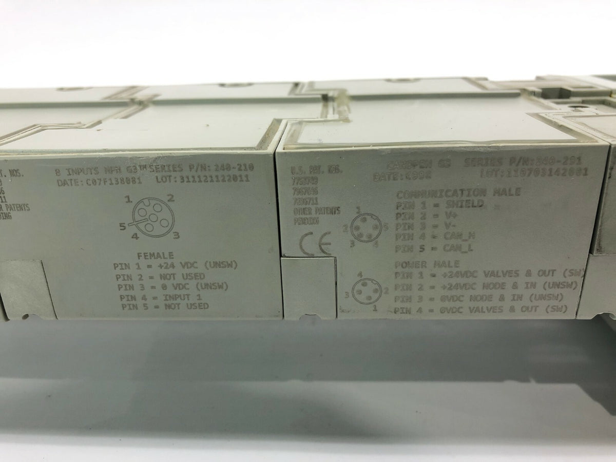 240 | Numatics -210, -291, 219-828 Manifold Block / Valve Assembly - Used - Maverick Industrial Sales