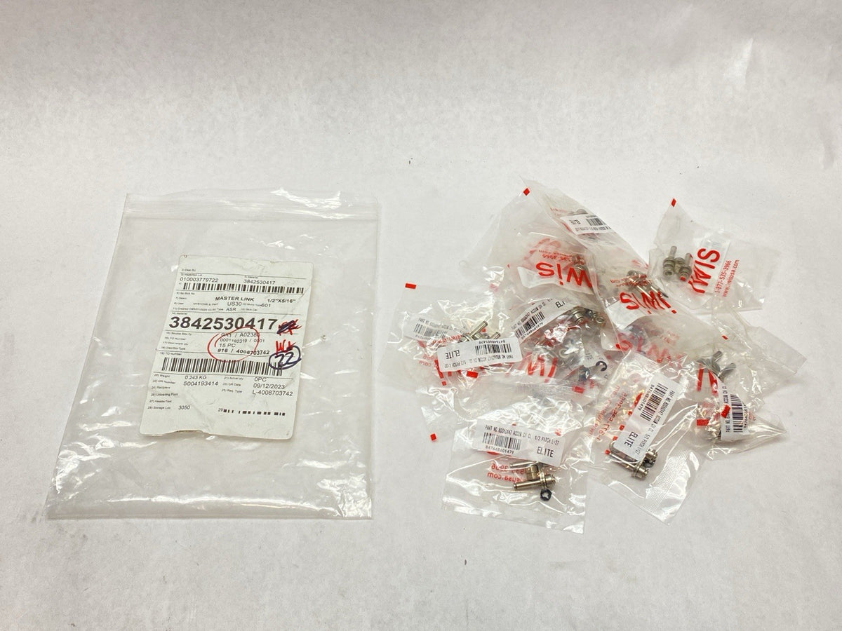 Bosch Rexroth 3842530417 Master Link LOT OF 20 - Maverick Industrial Sales